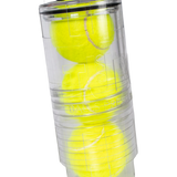 TuboPlus TuboX3 Crystal (drukregelaar voor tennis- en padelballen + pomp)