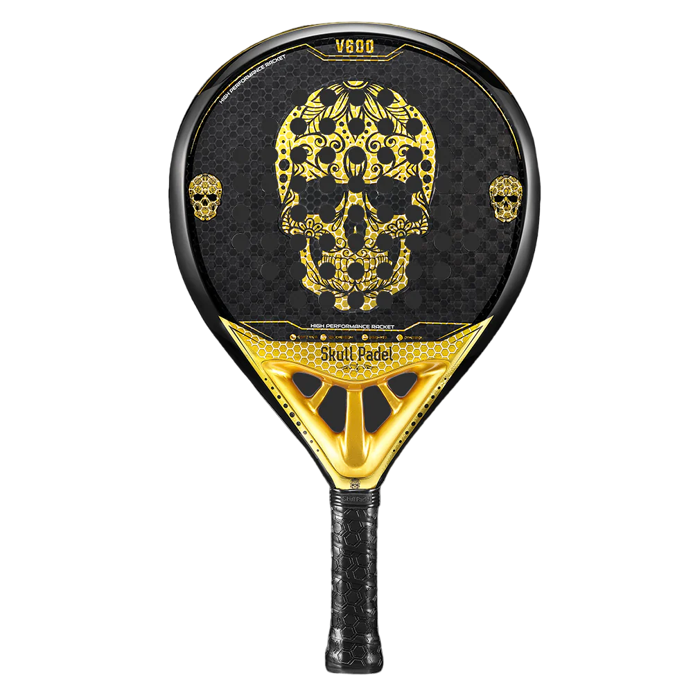 Skull V1000 Gold 18k 2024 Padel Racket