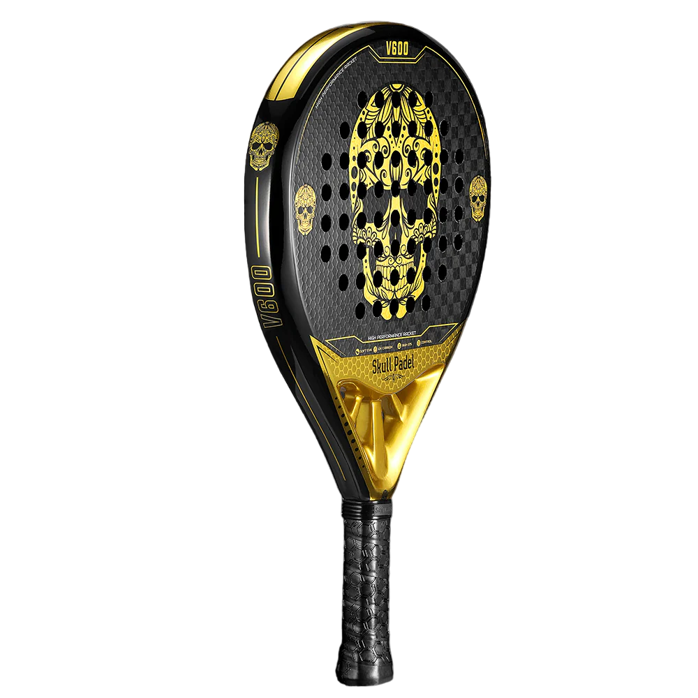 Skull V1000 Gold 18k 2024 Padel Racket