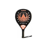 Zembla Alpha 2 Padelracket - Alpha Series - Zwart/Oranje
